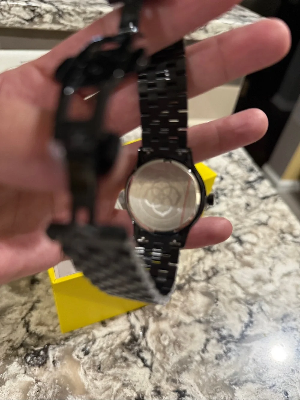 Kendra Scott Black Tone Women’s Watch with Gold Accents